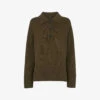 Whistles Polo-collar Cotton-knit Jumper
