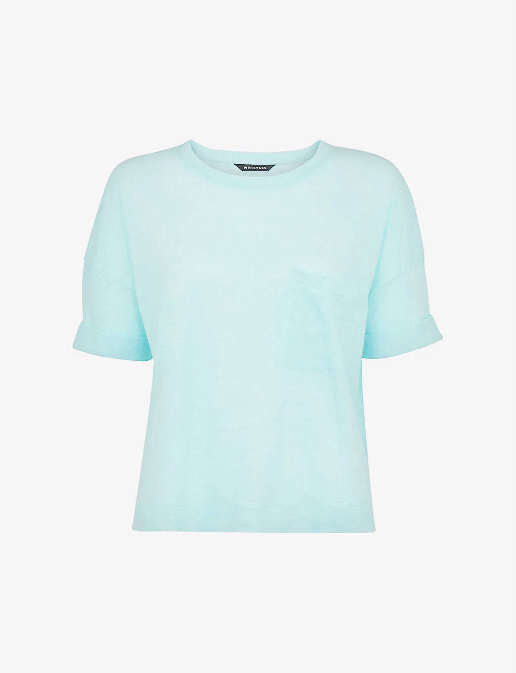 Whistles Patch-pocket Relaxed-fit Linen T-shirt 1 Whistles Patch-pocket Relaxed-fit Linen T-shirt