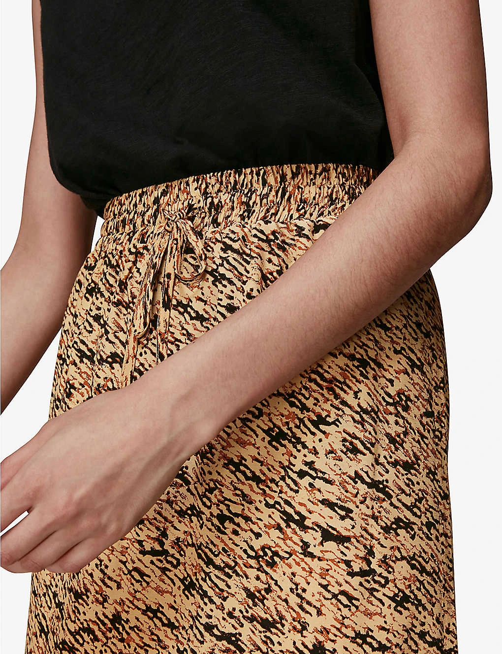 Whistles Bark-print Woven Midi Skirt 5 Whistles Bark-print Woven Midi Skirt - Image 5