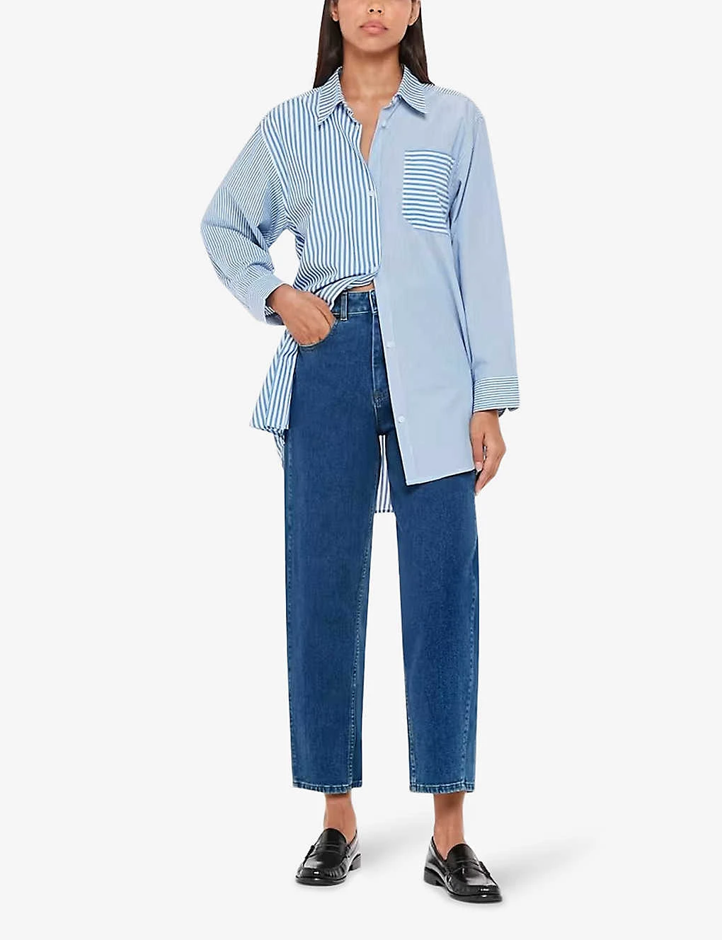 Whistles Barrel High-rise Straight-leg Jeans 2 Whistles Barrel High-rise Straight-leg Jeans - Image 2