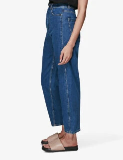 Whistles Barrel High-rise Straight-leg Jeans 8 Whistles Barrel High-rise Straight-leg Jeans -The Fashion Shop R03777969 BLUE ALT03