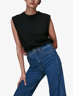 Whistles Barrel High-rise Straight-leg Jeans 9 Whistles Barrel High-rise Straight-leg Jeans -The Fashion Shop R03777969 BLUE ALT04
