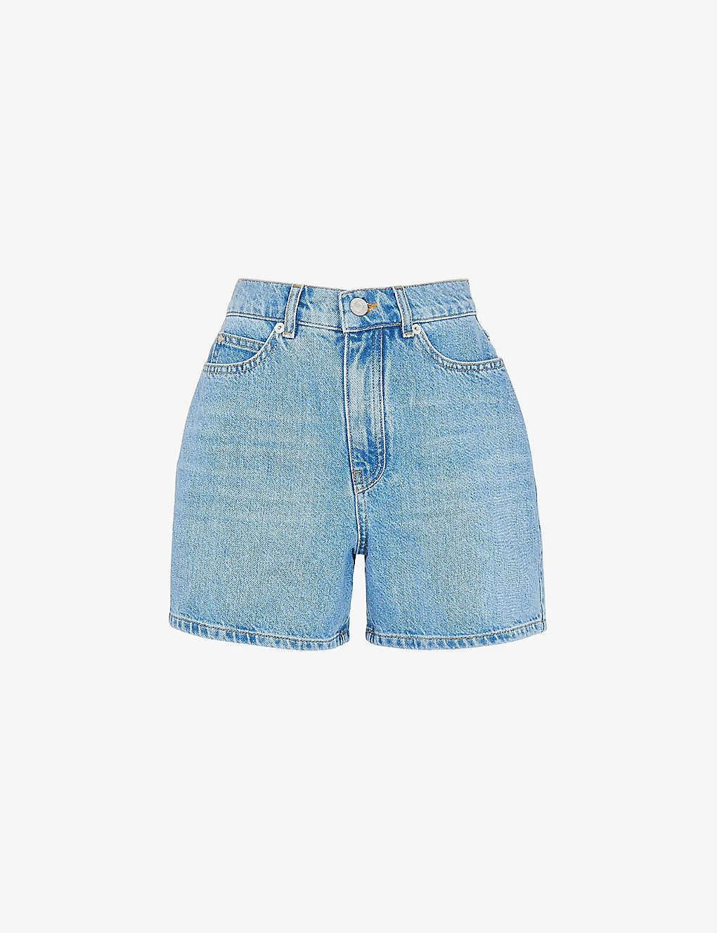 Whistles Authentic Thigh-length Denim Shorts 1 Whistles Authentic Thigh-length Denim Shorts