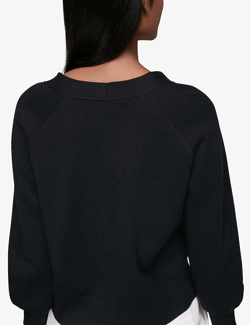 Whistles Relaxed-fit Cotton Cardigan 3 Whistles Relaxed-fit Cotton Cardigan - Image 3