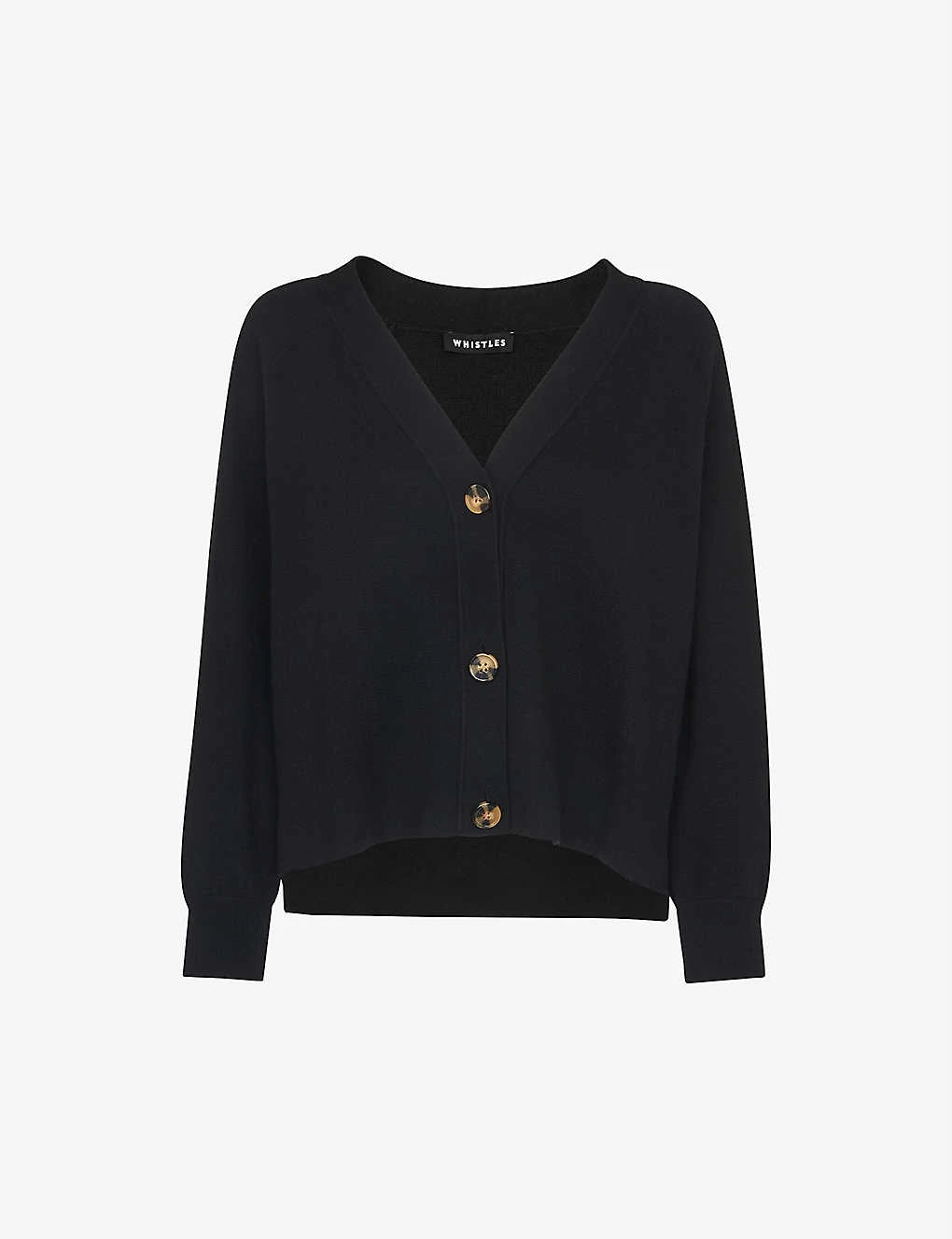 Whistles Relaxed-fit Cotton Cardigan 1 Whistles Relaxed-fit Cotton Cardigan