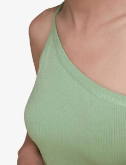 Whistles One-shoulder Ribbed Stretch-woven Cami Top 8 Whistles One-shoulder Ribbed Stretch-woven Cami Top -The Fashion Shop R03793680 ALT03