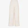 Whistles Nina Wide-leg Linen Trousers
