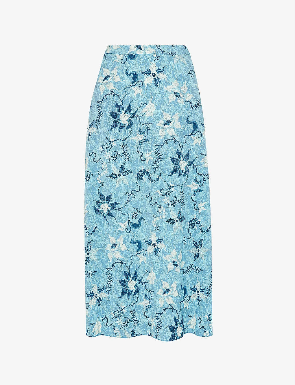 Whistles Batik Garland Print Midi Skirt 1 Whistles Batik Garland Print Midi Skirt