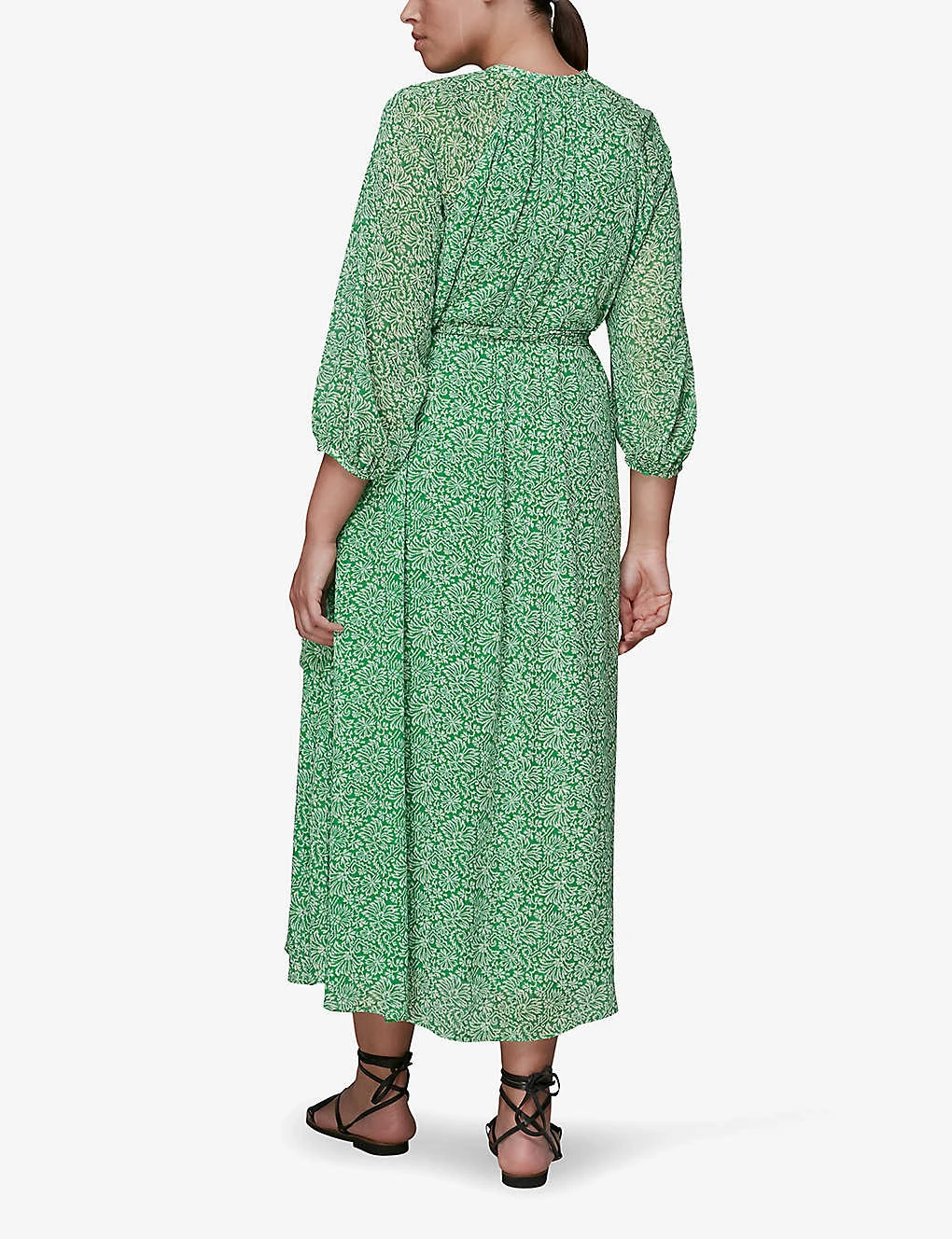 Whistles Indo Floral-print Woven Dress 6 Whistles Indo Floral-print Woven Dress - Image 6