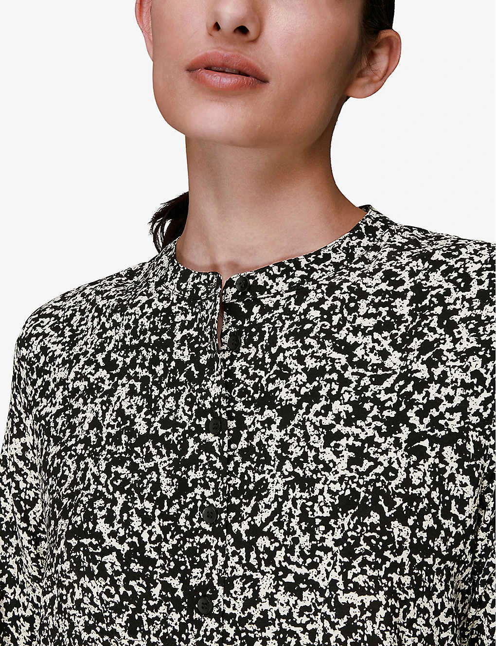 Whistles Piper Abstract-print Woven Mini Dress 5 Whistles Piper Abstract-print Woven Mini Dress - Image 5