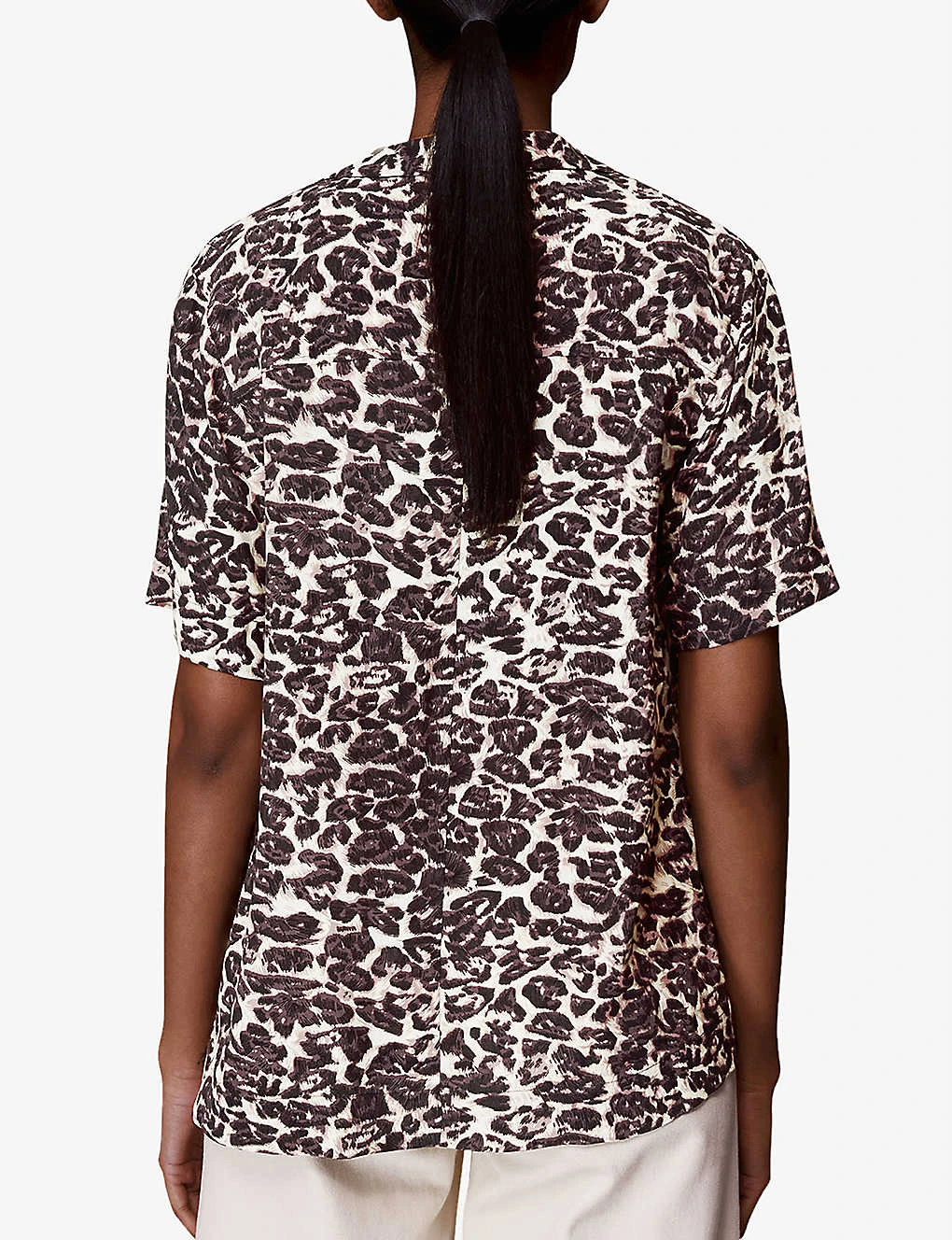 Whistles Leopard-print Relaxed-fit Woven Shirt 3 Whistles Leopard-print Relaxed-fit Woven Shirt - Image 3