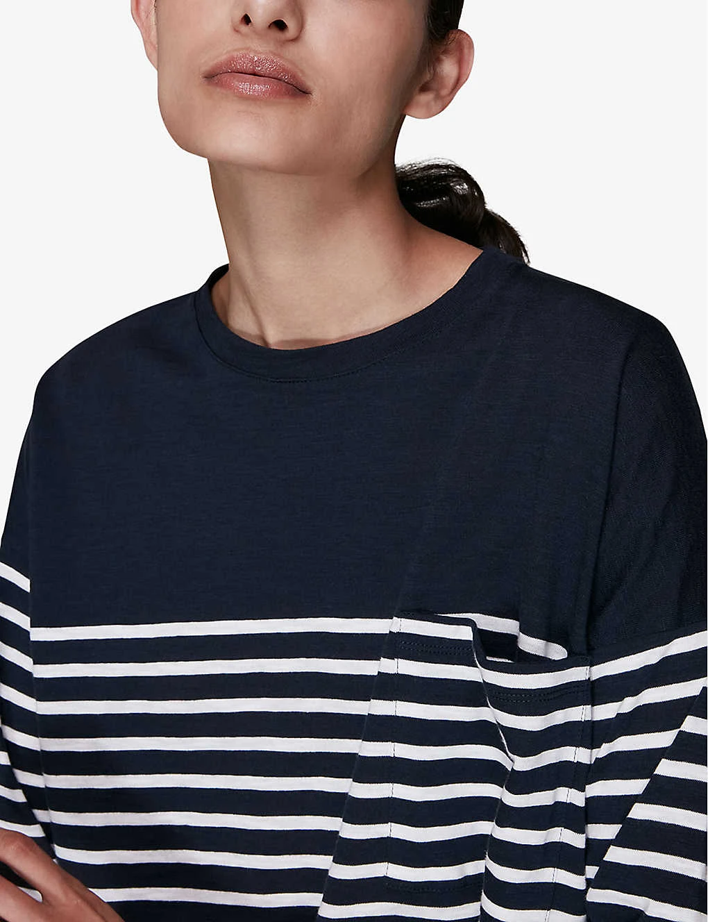 Whistles Breton Striped Cotton Top 5 Whistles Breton Striped Cotton Top - Image 5