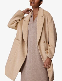 Whistles Lola Wool-blend Coat 9 Whistles Lola Wool-blend Coat -The Fashion Shop R03824751 ALT03