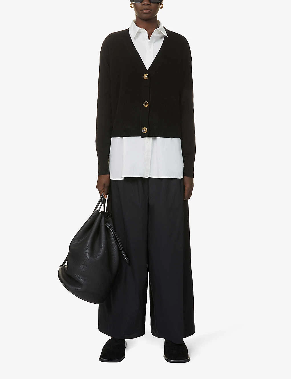 Whistles V-neck Cashmere Cardigan 2 Whistles V-neck Cashmere Cardigan - Image 2