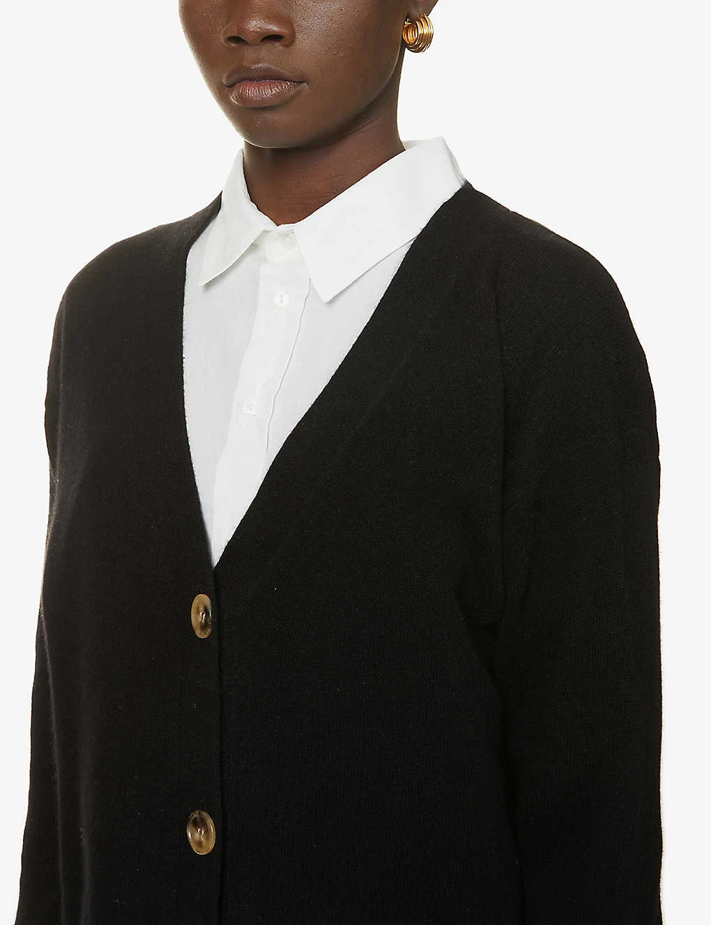 Whistles V-neck Cashmere Cardigan 5 Whistles V-neck Cashmere Cardigan - Image 5