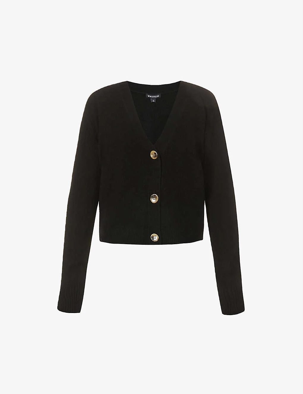 Whistles V-neck Cashmere Cardigan 1 Whistles V-neck Cashmere Cardigan