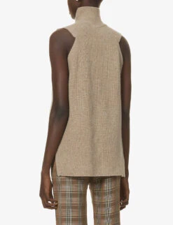 Whistles Half-zip Knitted Tank Top 8 Whistles Half-zip Knitted Tank Top -The Fashion Shop R03827763 ALT03