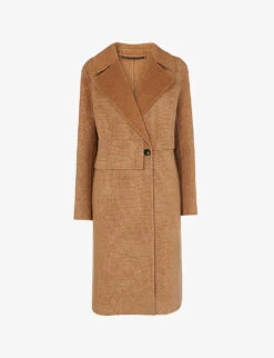 Whistles Yasmin Double-faced Wool-blend Coat