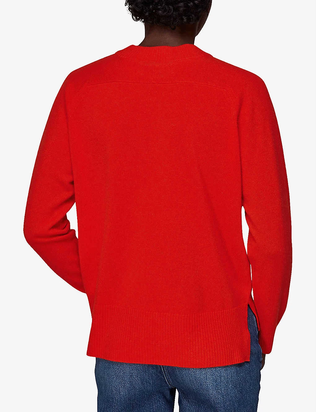 Whistles Round-neck Cashmere Jumper 4 Whistles Round-neck Cashmere Jumper - Image 4