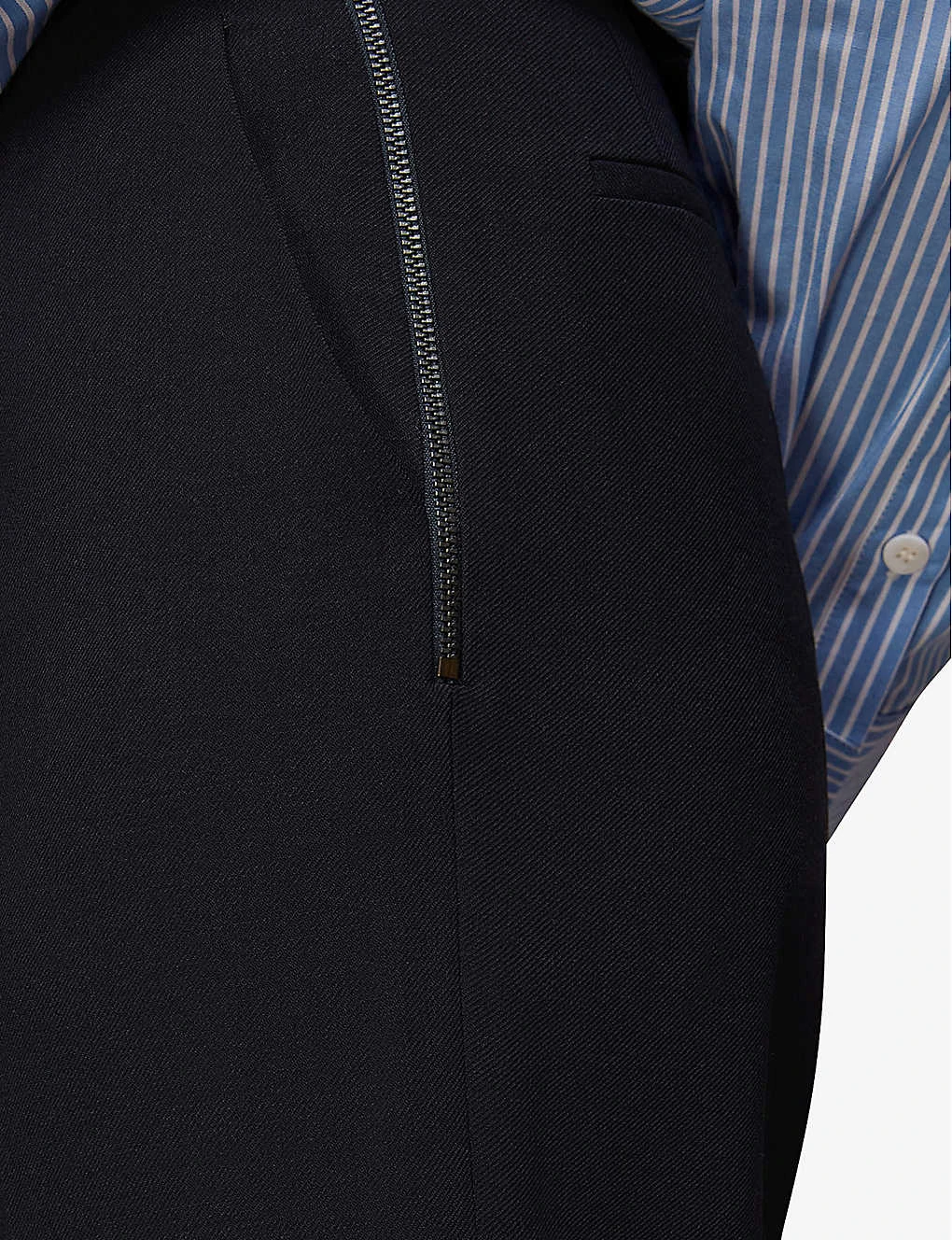 Whistles Ella Cropped Slim-leg Mid-rise Stretch-woven Trousers 5 Whistles Ella Cropped Slim-leg Mid-rise Stretch-woven Trousers - Image 5