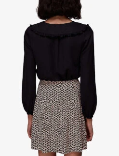 Whistles Heart-print High-rise Woven Mini Skirt 9 Whistles Heart-print High-rise Woven Mini Skirt -The Fashion Shop R03838091 MULTICOLOURED ALT03