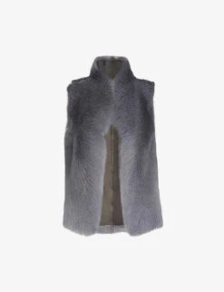 Whistles Toscana Sheepskin Shearling Gilet