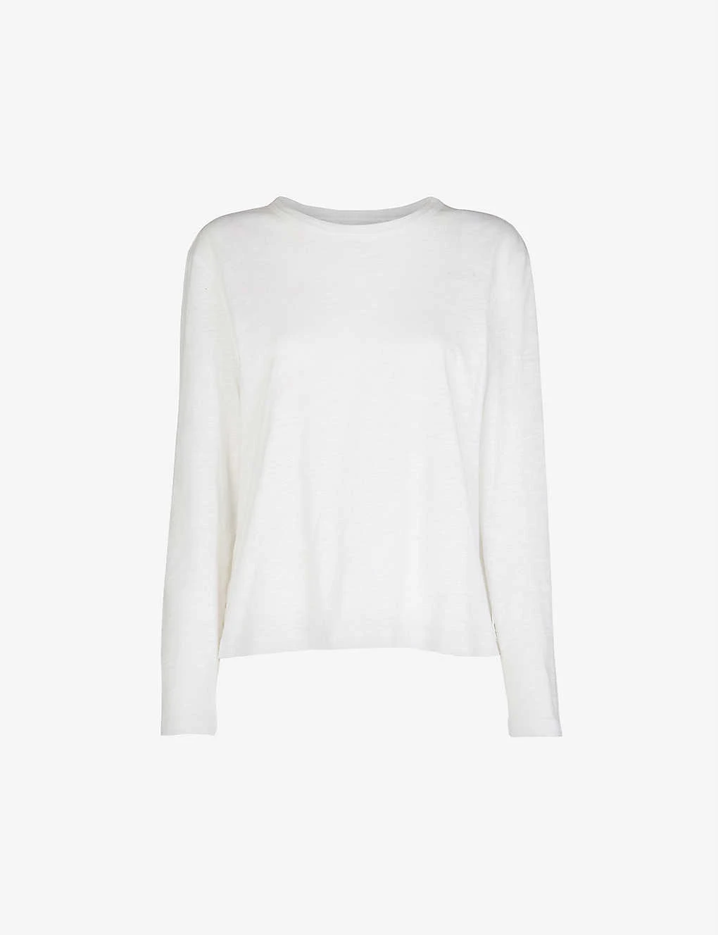 Whistles Emily Long-sleeved Cotton T-shirt 1 Whistles Emily Long-sleeved Cotton T-shirt