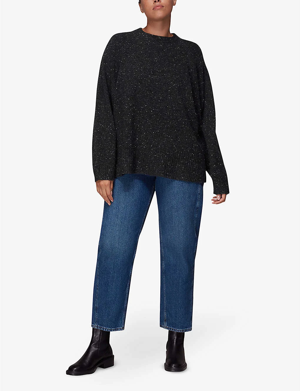 Whistles Relaxed-fit Wool Jumper 2 Whistles Relaxed-fit Wool Jumper - Image 2