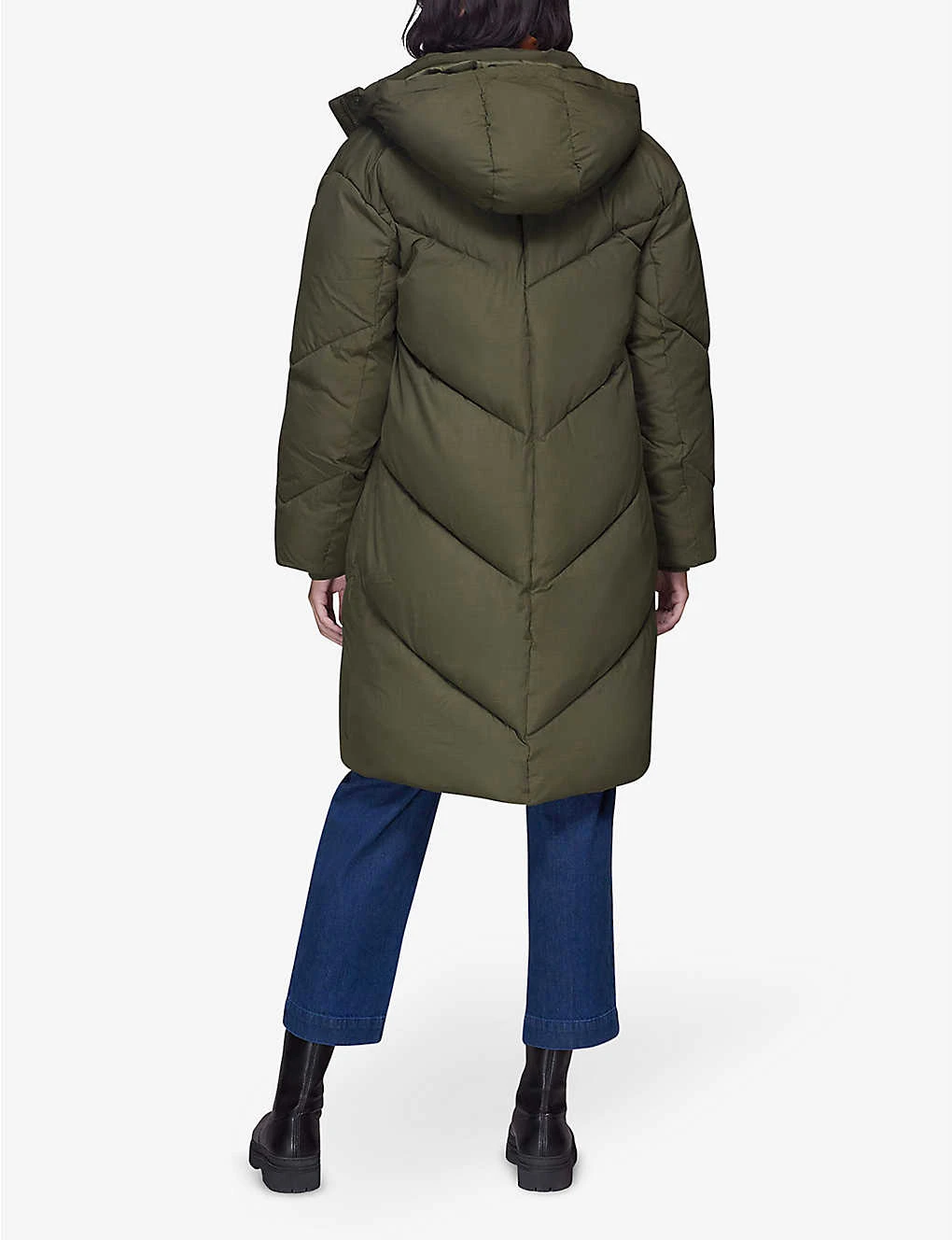 Whistles Tessa Padded Recycled-polyester Puffer Coat 4 Whistles Tessa Padded Recycled-polyester Puffer Coat - Image 4