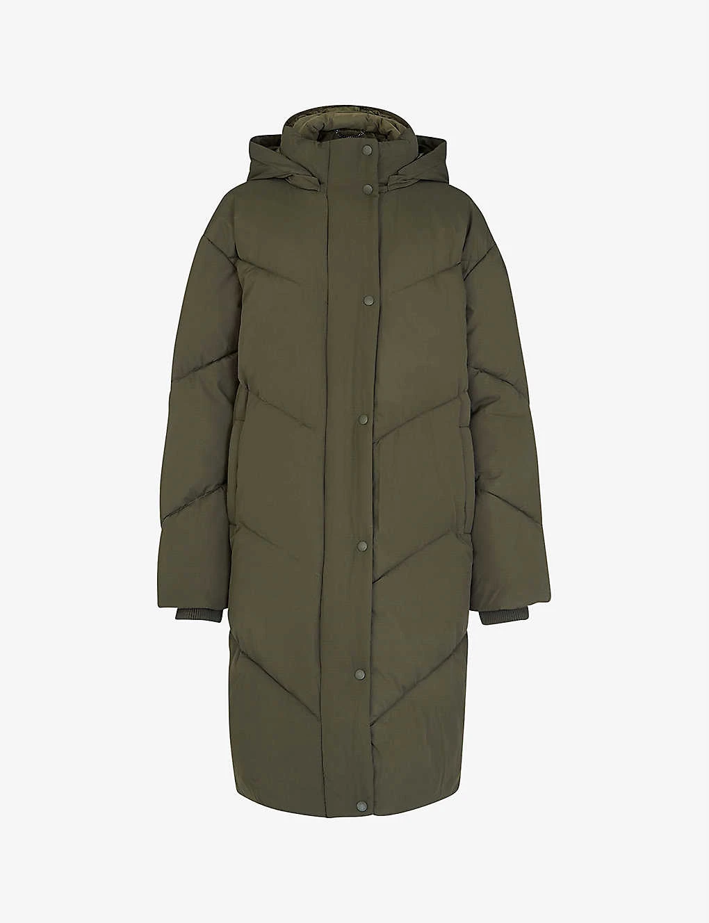 Whistles Tessa Padded Recycled-polyester Puffer Coat 1 Whistles Tessa Padded Recycled-polyester Puffer Coat