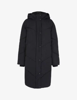 Whistles Tessa Padded Recycled-polyester Hooded Puffer Coat