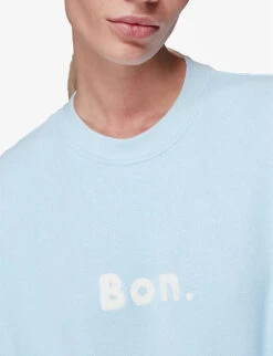 Whistles Bon Relaxed-fit Cotton-jersey Jumper 9 Whistles Bon Relaxed-fit Cotton-jersey Jumper -The Fashion Shop R03855730 PALEBLUE ALT04