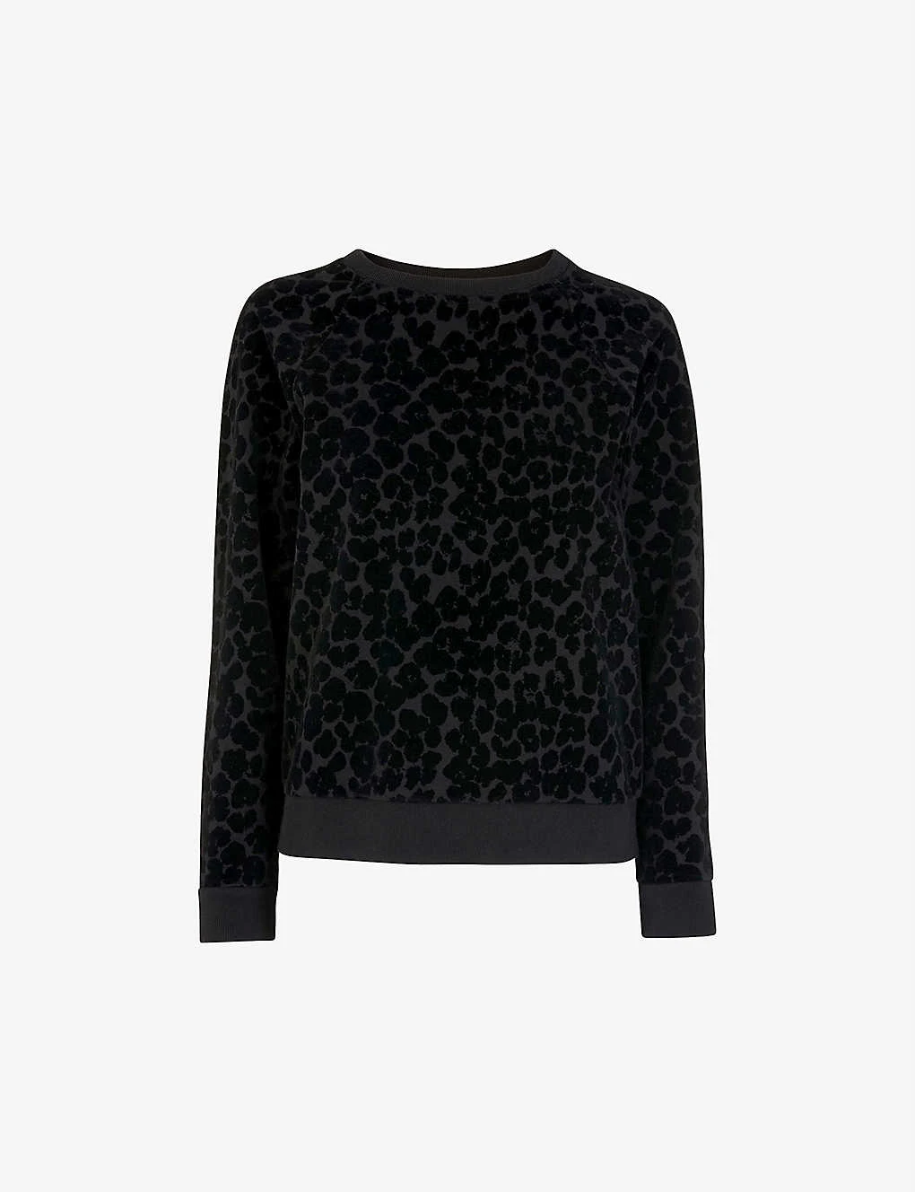 Whistles Smudge Animal-print Cotton Jumper 1 Whistles Smudge Animal-print Cotton Jumper