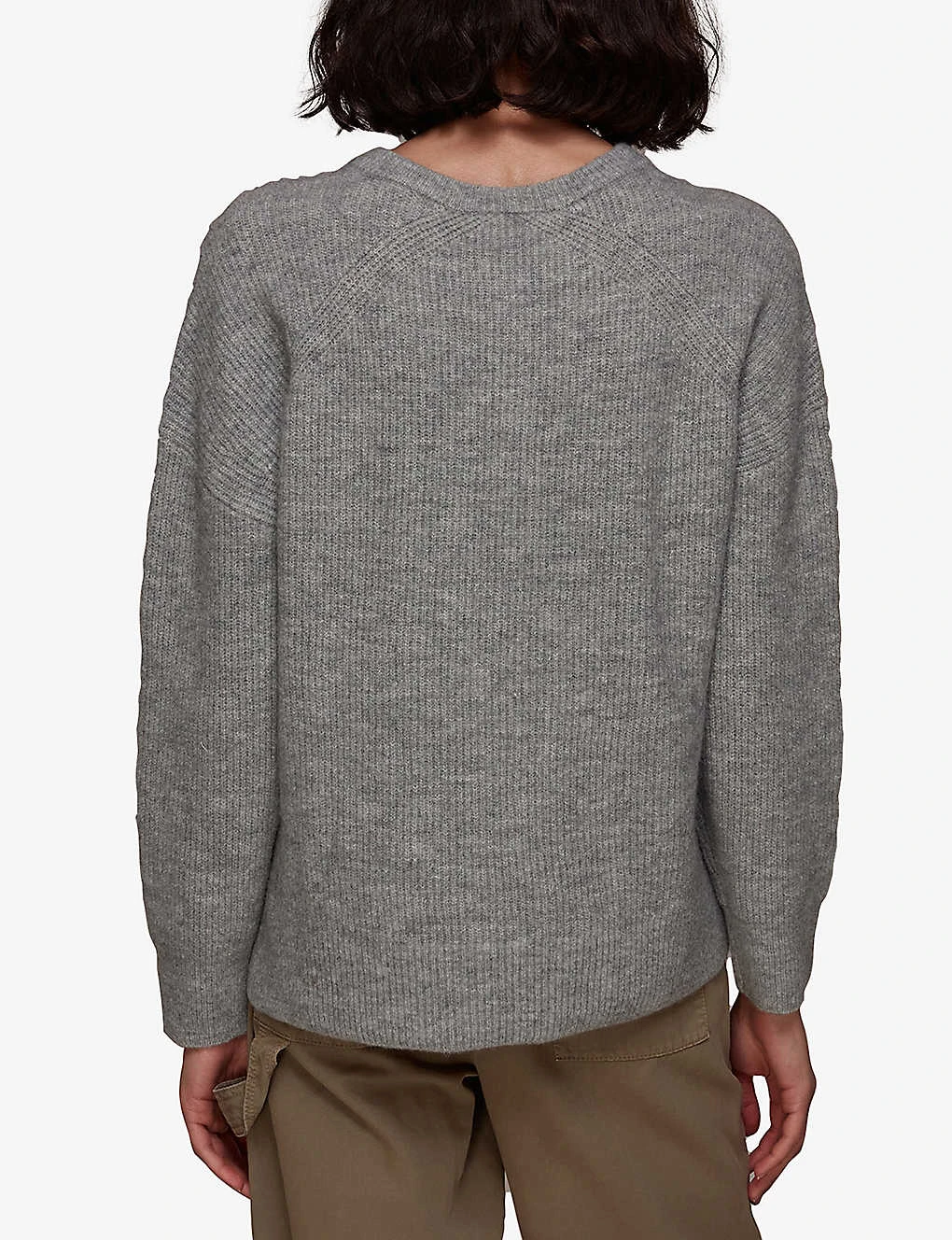 Whistles Henley Button-up Knitted Jumper 4 Whistles Henley Button-up Knitted Jumper - Image 4