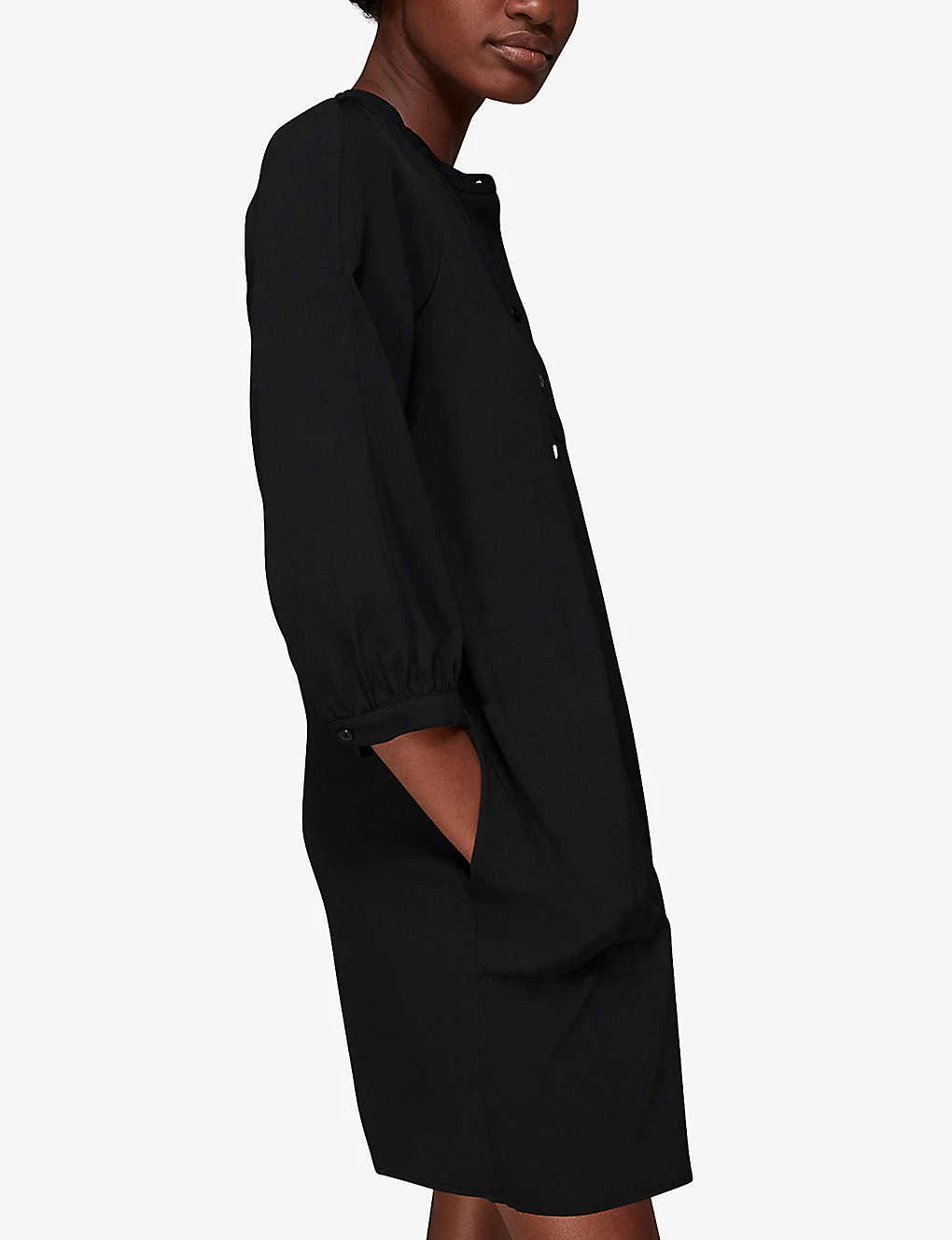 Whistles Cocoon Recycled-polyester Mini Dress 3 Whistles Cocoon Recycled-polyester Mini Dress - Image 3