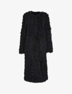 Whistles Eliza Relaxed-fit Shearling Coat