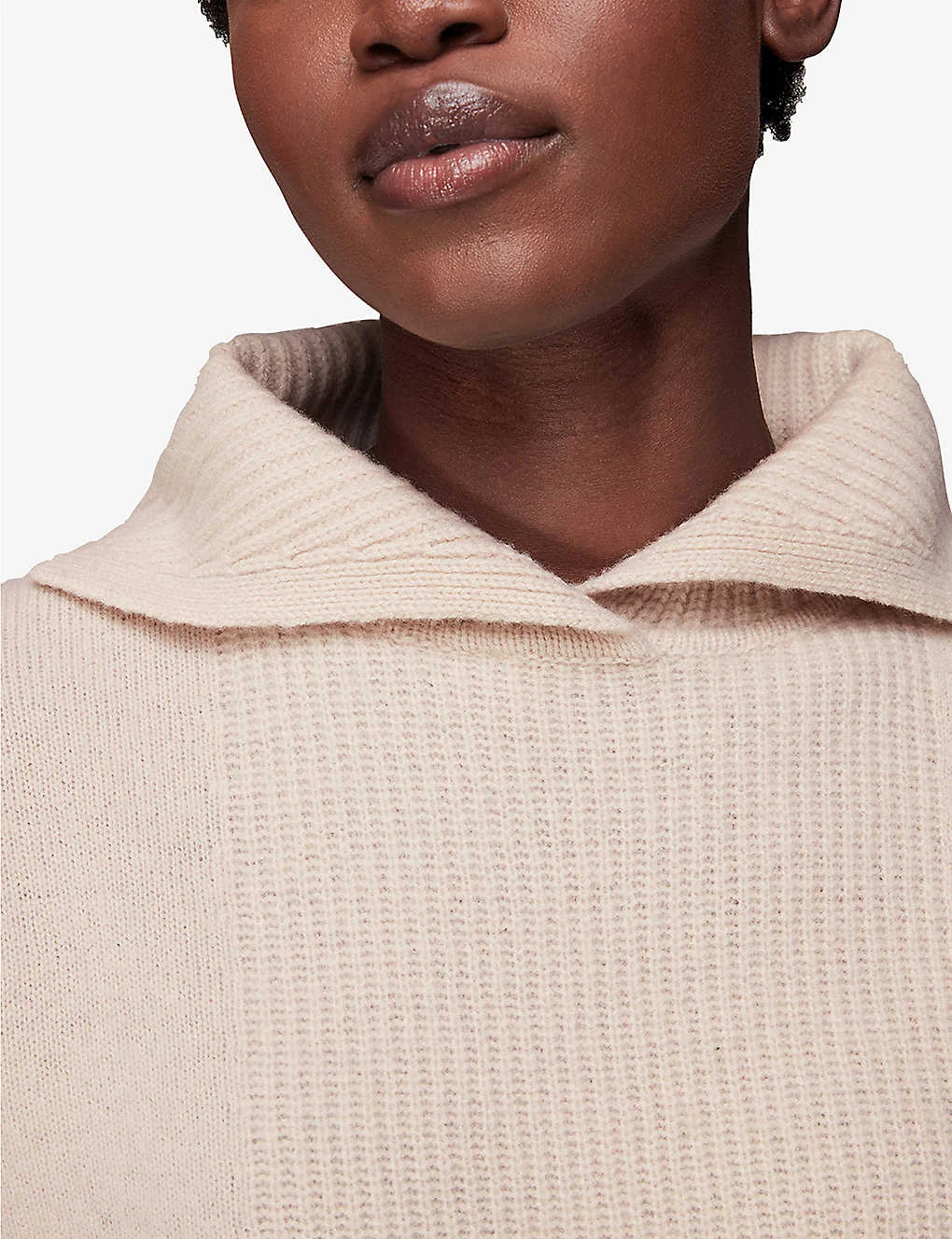 Whistles Ribbed Relaxed-fit Wool Jumper 5 Whistles Ribbed Relaxed-fit Wool Jumper - Image 5