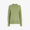 Whistles High V-neck Merino-wool Jumper