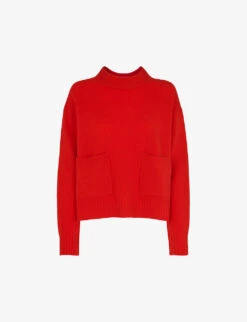 Whistles Double-pocket Wool Jumper