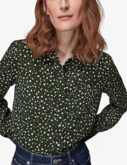 Whistles Leopard-print Woven Shirt 6 Whistles Leopard-print Woven Shirt -The Fashion Shop R03880489 MULTICOLOURED ALT02
