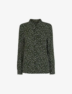 Whistles Leopard-print Woven Shirt