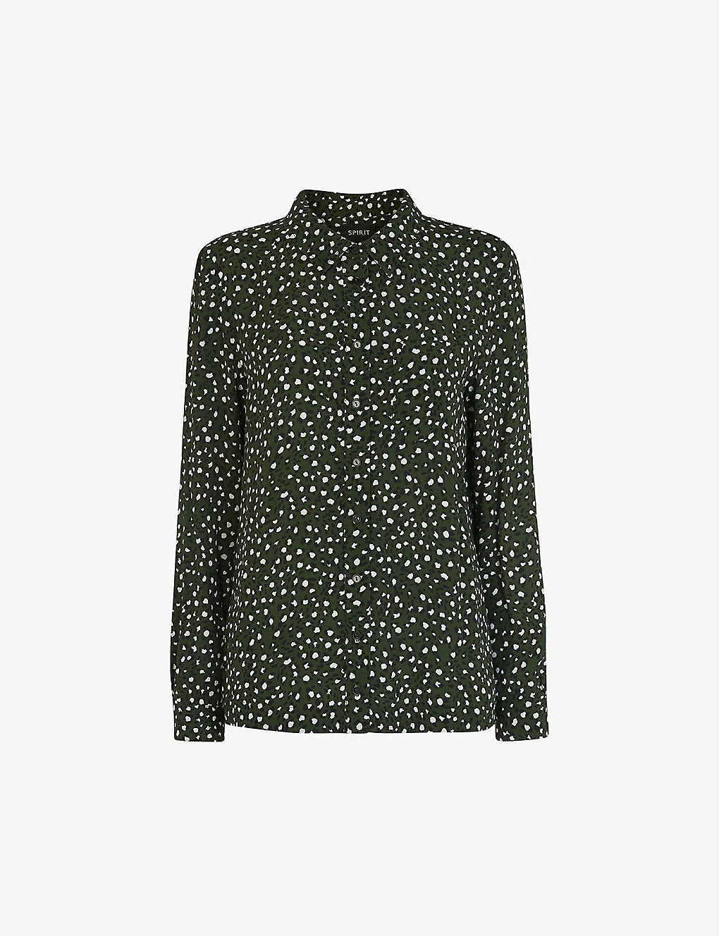 Whistles Leopard-print Woven Shirt 1 Whistles Leopard-print Woven Shirt