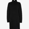 Whistles Turtleneck Wool Mini Dress