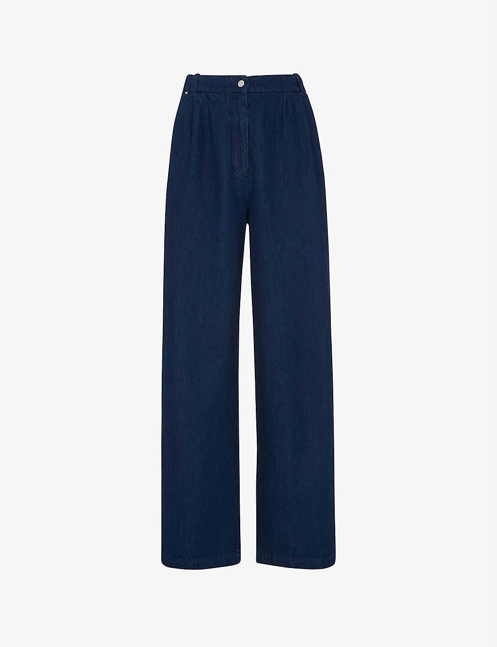 Whistles Nino Wide-leg Denim Trousers 1 Whistles Nino Wide-leg Denim Trousers