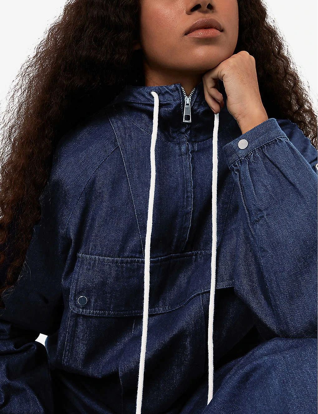 Whistles Ross Pocket-detail Denim Pullover Jacket 5 Whistles Ross Pocket-detail Denim Pullover Jacket - Image 5