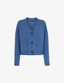 Whistles Twin-pocket Wool Cardigan