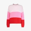 Whistles Striped Wool Jumper