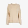 Whistles Crewneck Knitted Cashmere Jumper