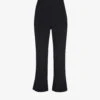 Whistles Melissa Kick-flare Crepe Trousers