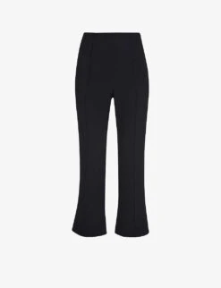 Whistles Melissa Kick-flare Crepe Trousers